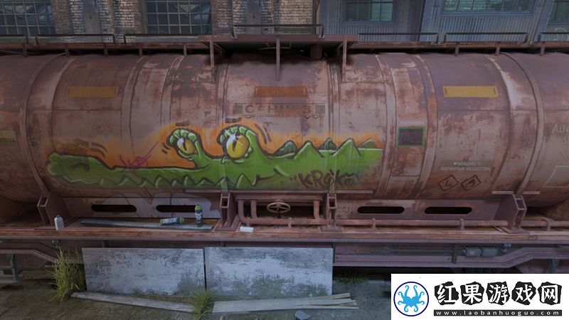 V社画师分享Train涂鸦