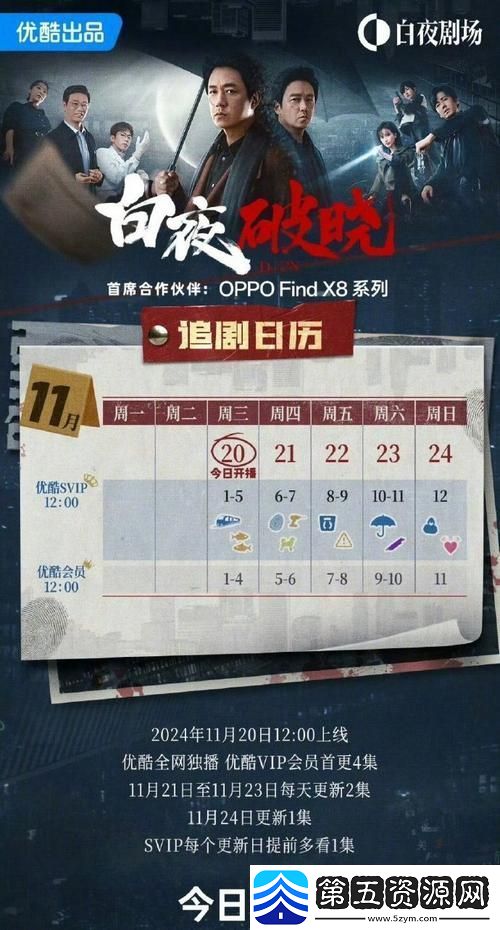 白夜破晓追剧日历网友