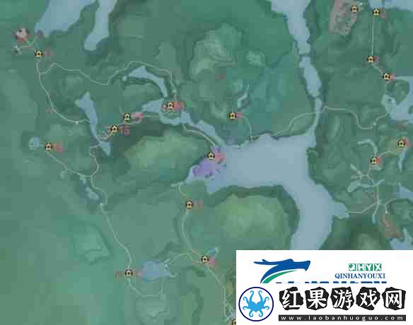 诛仙世界青云山麓百景游观景点一览