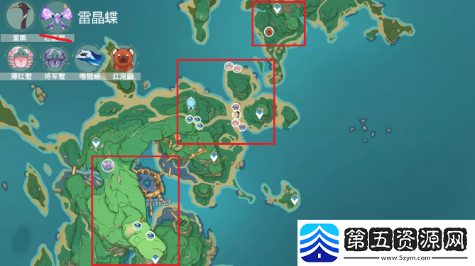 原神小动物分布位置大全