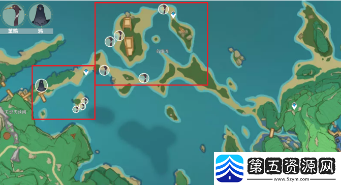原神小动物分布位置大全
