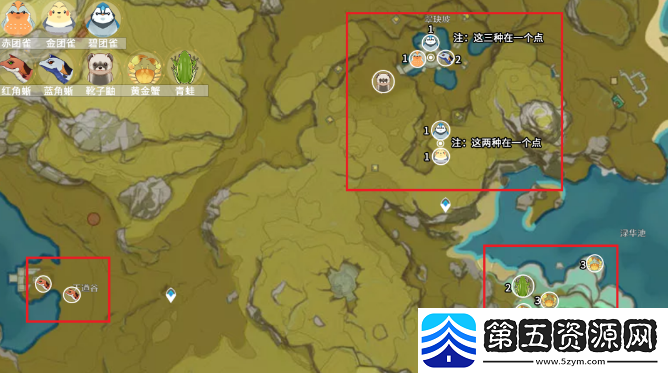 原神小动物分布位置大全