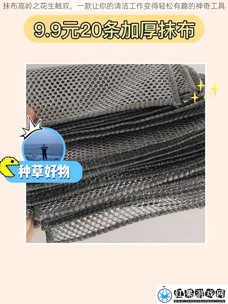 抹布高岭之花生触双一款让你的清洁工作变得轻松有趣的神奇工具
