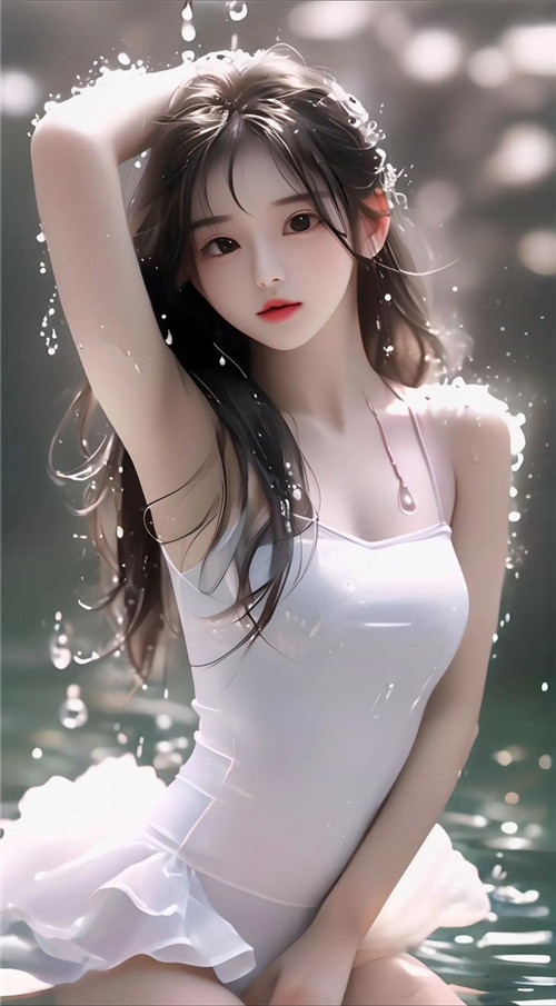 父亲有力挺送女儿的花园