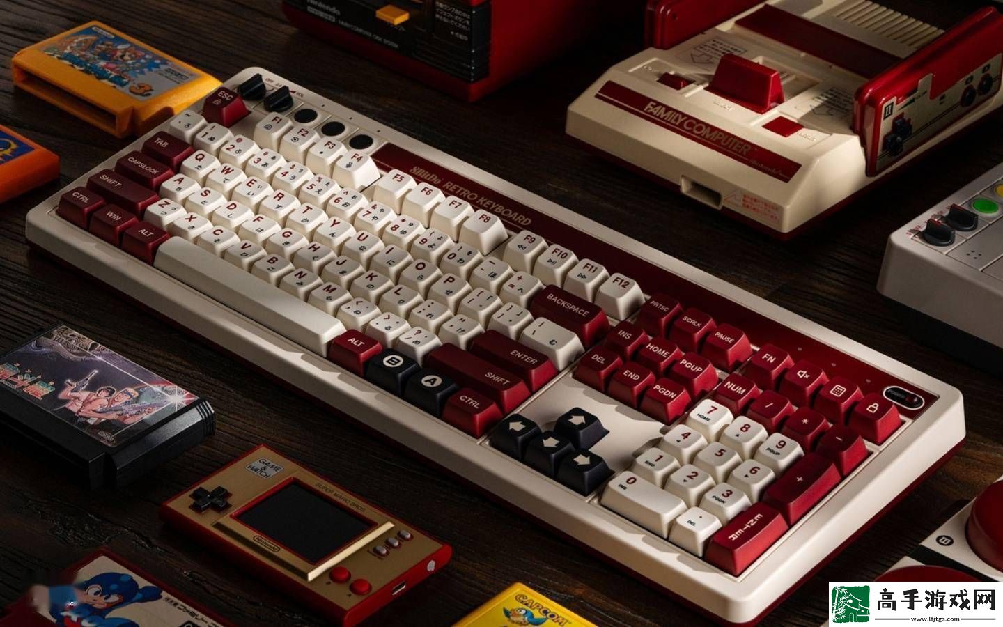 八位堂Retro108机械键盘全尺寸发布