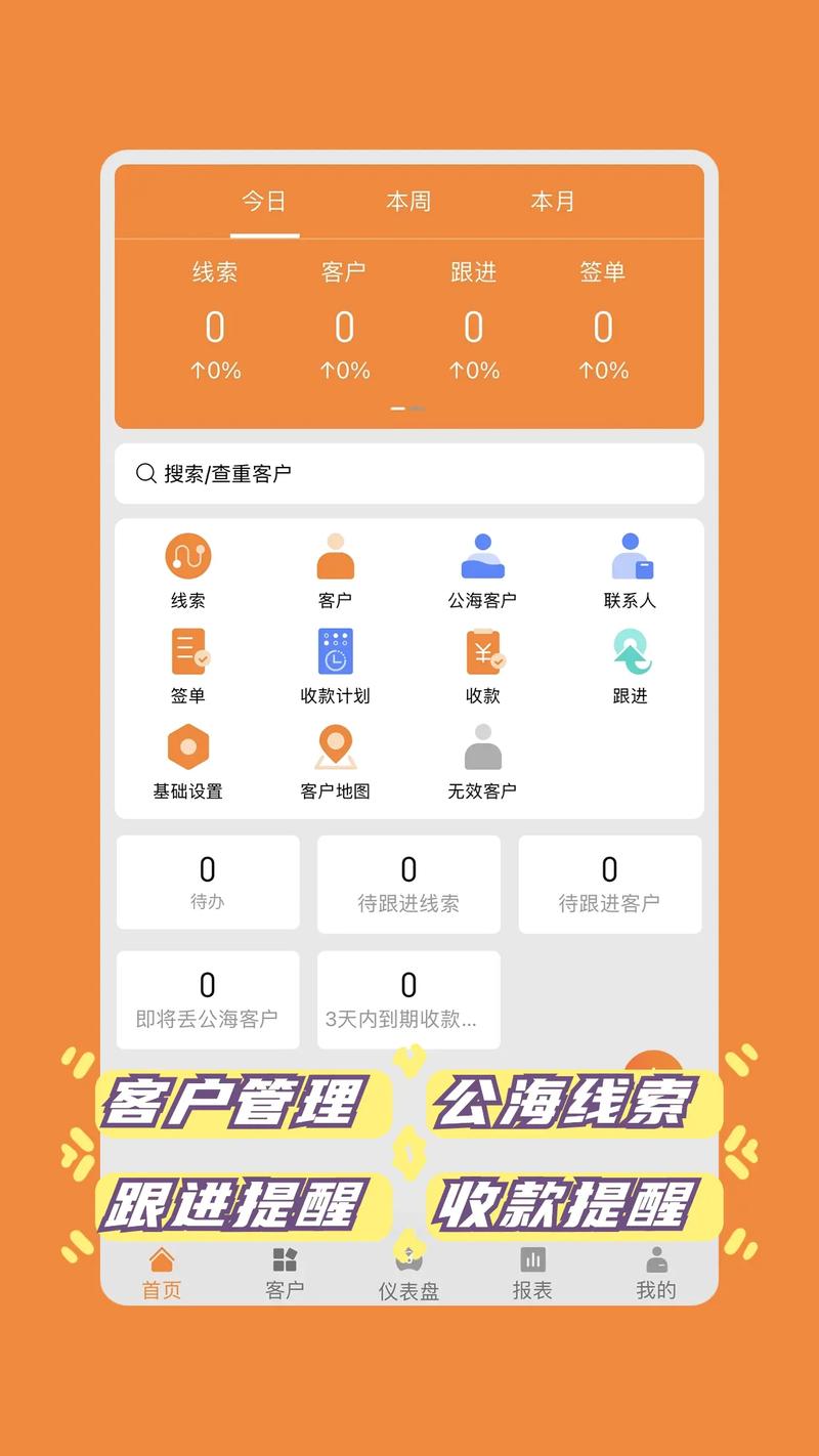 成免费的CRM图片
