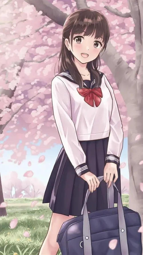 父亲有力挺送女儿的花园
