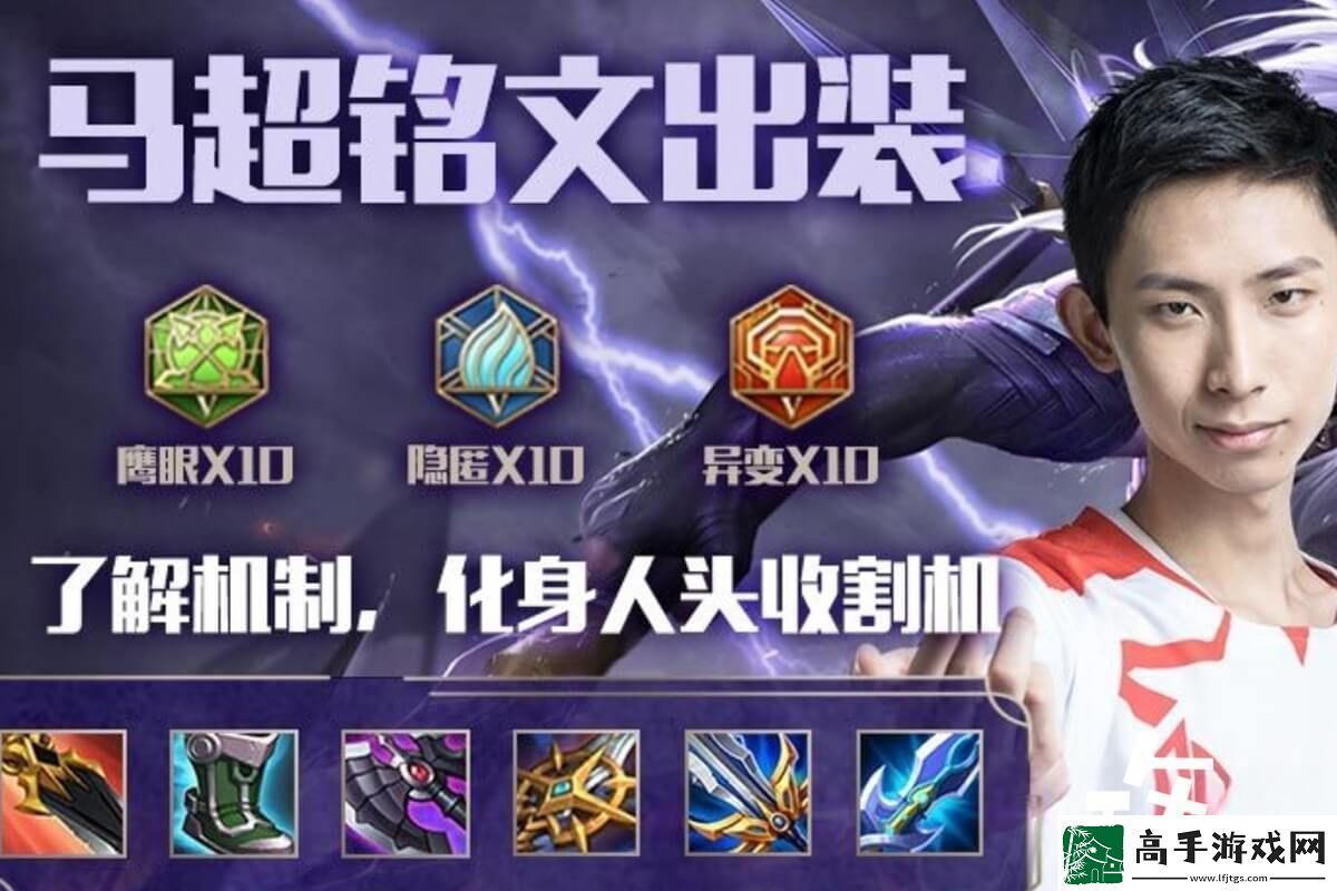 梦泪马超1v1单挑装备铭文