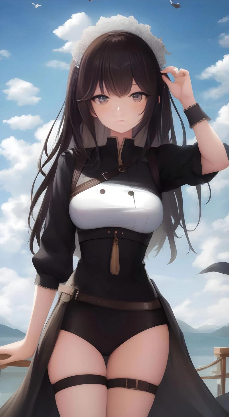 裙子里什么都没有去逛街