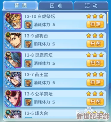 欢乐西游高效体力分配全攻略
