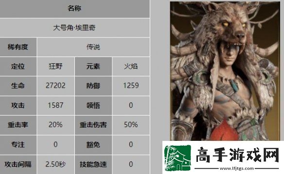 龙息神寂大号角埃里奇技能是什么