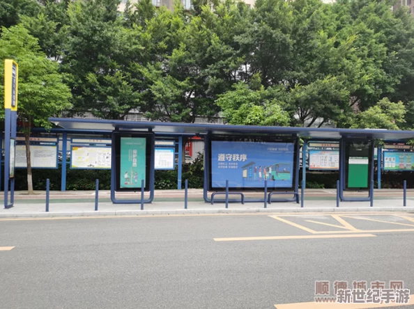 公交车站避雨1~4