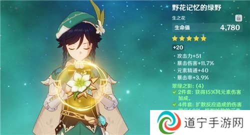 原神温迪圣遗物主词条推荐 原神温迪圣遗物属性推荐