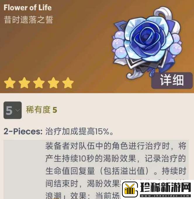 原神昔时之歌圣遗物适合谁用