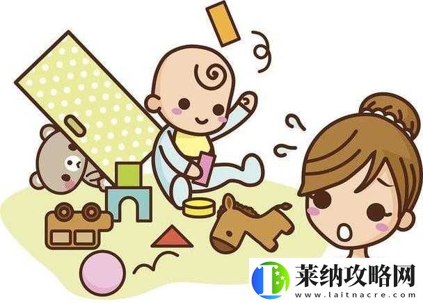 宝宝对准它自己慢慢动