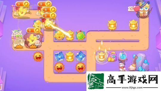 保卫萝卜4阿波与魔法宝藏第61关怎么过