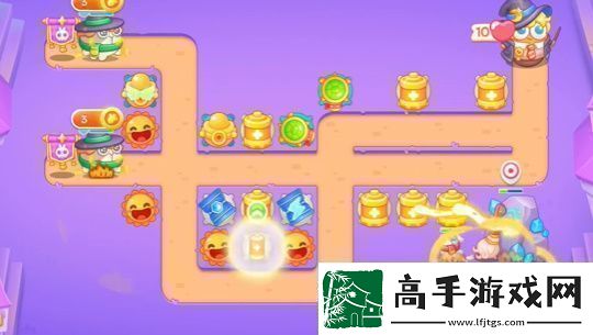 保卫萝卜4阿波与魔法宝藏第61关怎么过