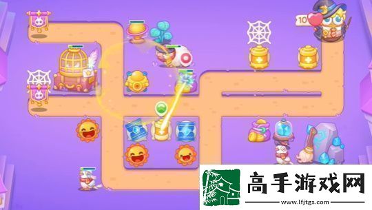 保卫萝卜4阿波与魔法宝藏第61关怎么过