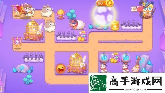 保卫萝卜4阿波与魔法宝藏第61关怎么过