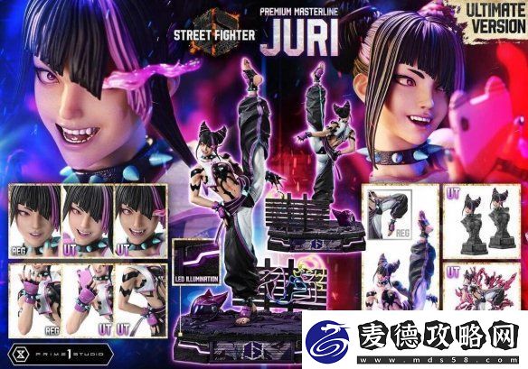 P1S街头霸王6“韩蛛俐”1/4雕像今公开！预定开启