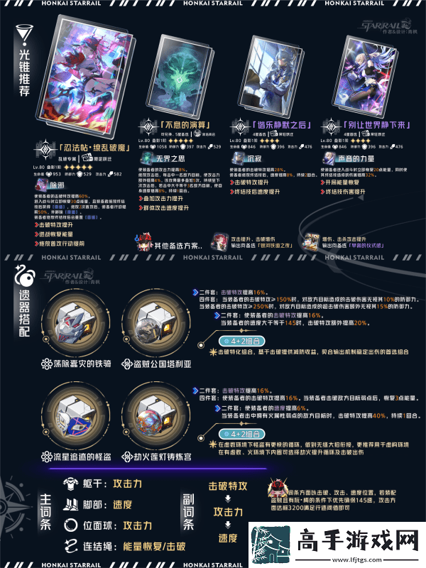 崩坏星穹铁道乱破光锥选择攻略