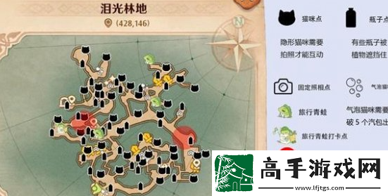 森之国度泪光林地蛙蛙位置