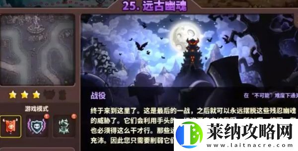 王国保卫战4远古幽魂打法分析一览