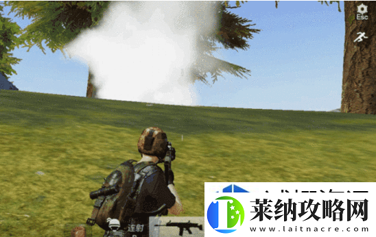 荒野行动烟雾弹在哪里拿