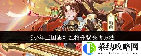 少年三国志红将怎么升紫金将