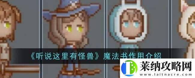 听说这里有怪兽魔法书作用是什么