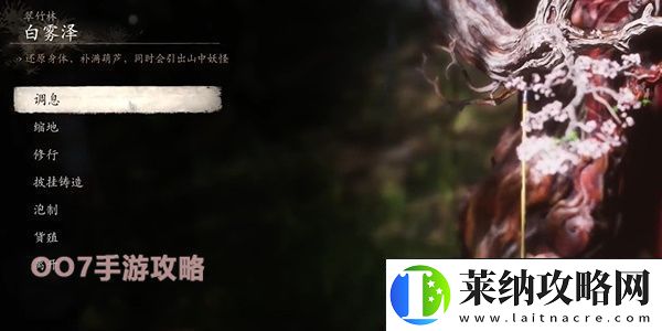 黑神话悟空三冬虫和落伽香藤获取图文位置一览