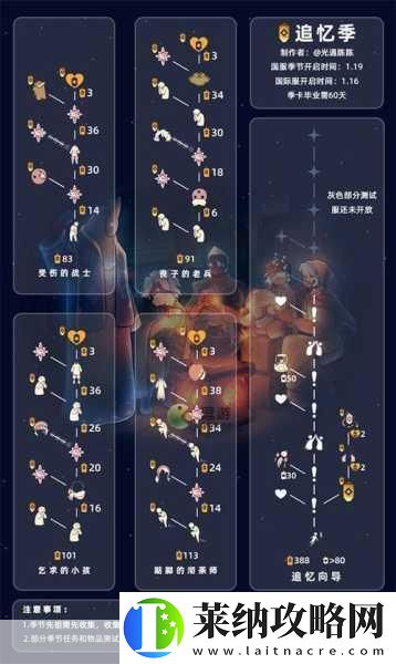 光遇墓土先祖毕业兑换图全攻略