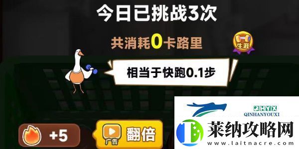抓大鹅游戏每天能抓几只