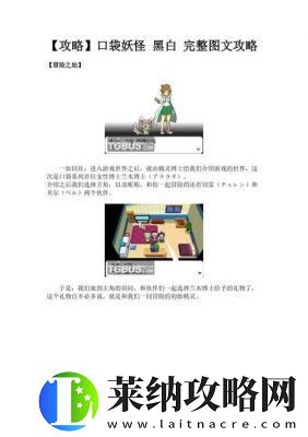 口袋妖怪新手必看攻略