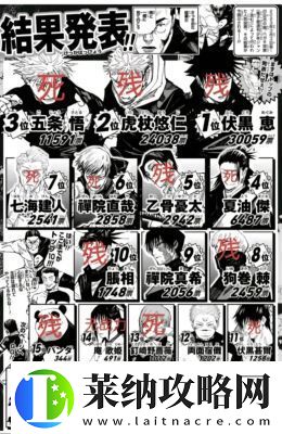 咒术回战手游角色技能介绍完整攻略