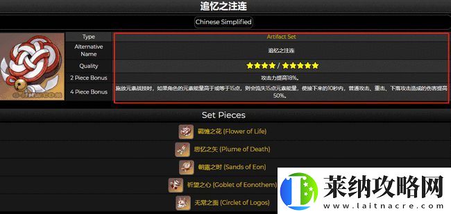 原神3.3新圣遗物套装情报一览