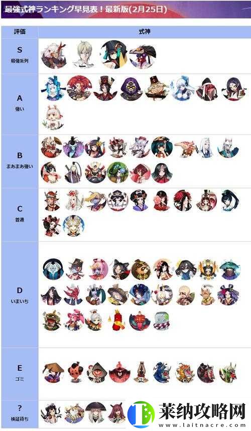 阴阳师单体式神大揭秘