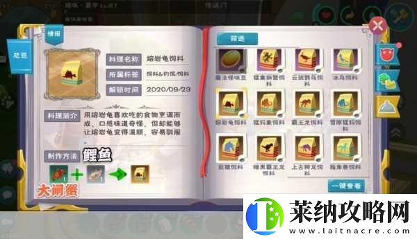 创造与魔法熔岩龟捕捉等级揭秘