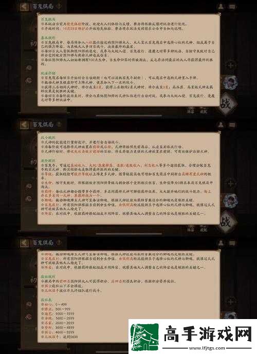 阴阳师百鬼乱狱第一关全面攻略