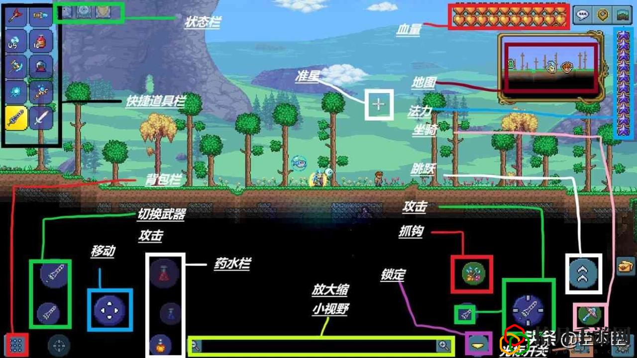 泰拉瑞亚基础玩法教学(高手辛苦总结泰拉瑞亚玩法技巧分享)