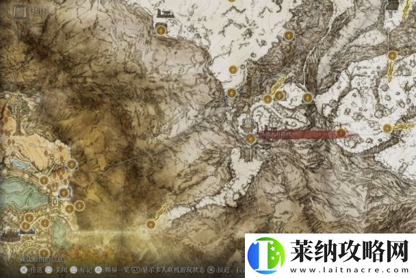 艾尔登法环化圣雪原怎么去