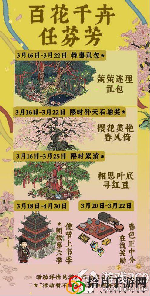 江南百景图百花千卉任芬芳怎么做(江南百景图百花千卉任芬芳活动攻略)