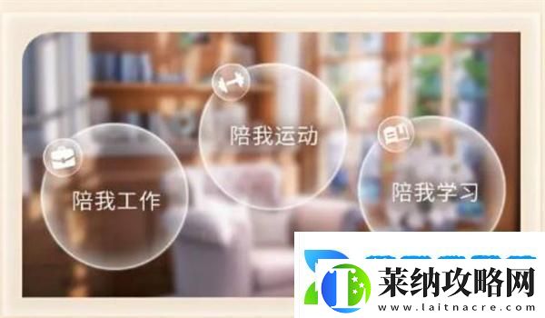 陪伴系统开启方法
