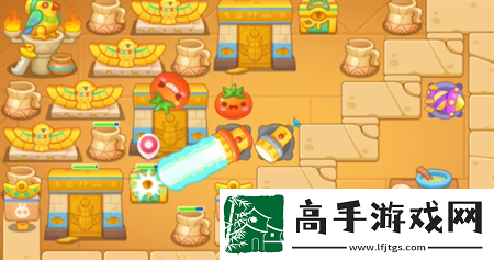 保卫萝卜4法老归来第112关过关攻略