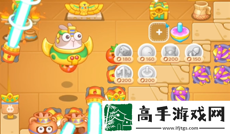 保卫萝卜4法老归来第112关过关攻略
