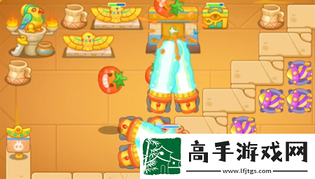 保卫萝卜4法老归来第112关过关攻略