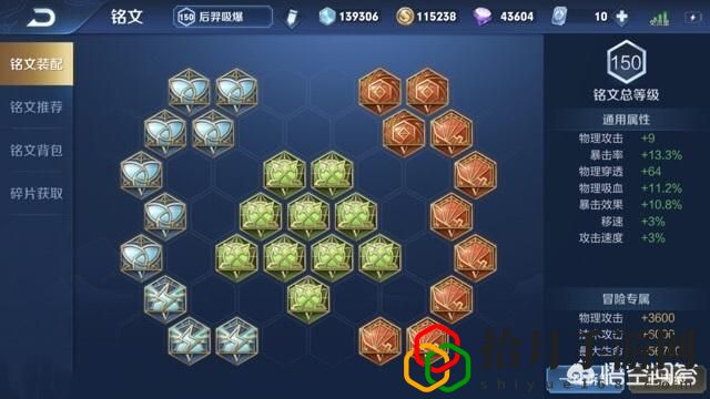 后羿最强出装和铭文最新(后羿公认最强铭文)