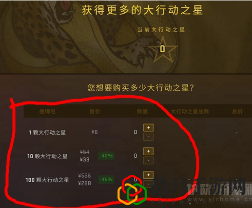csgo大行动之星多少钱一个(大行动之星价格及获取数量)_1